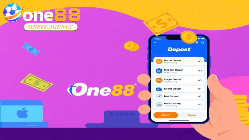ONE88 - Nhà Cái Cá Cược Bóng Đá & Thể Thao Uy Tín Hàng Đầu 12 Hướng dẫn nạp tiền vào tài khoản One88